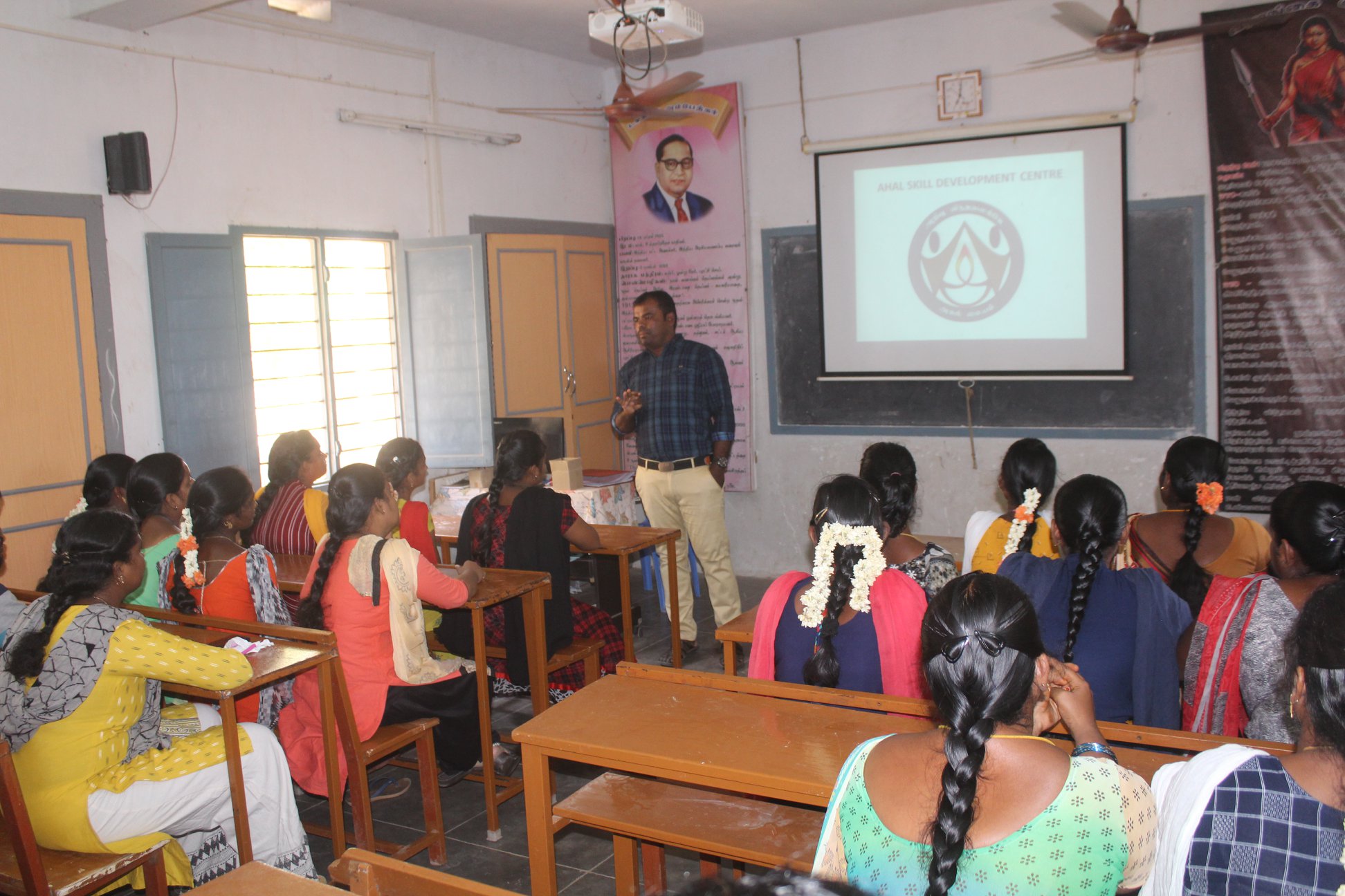 Skill development of Arundhadhiyar women 